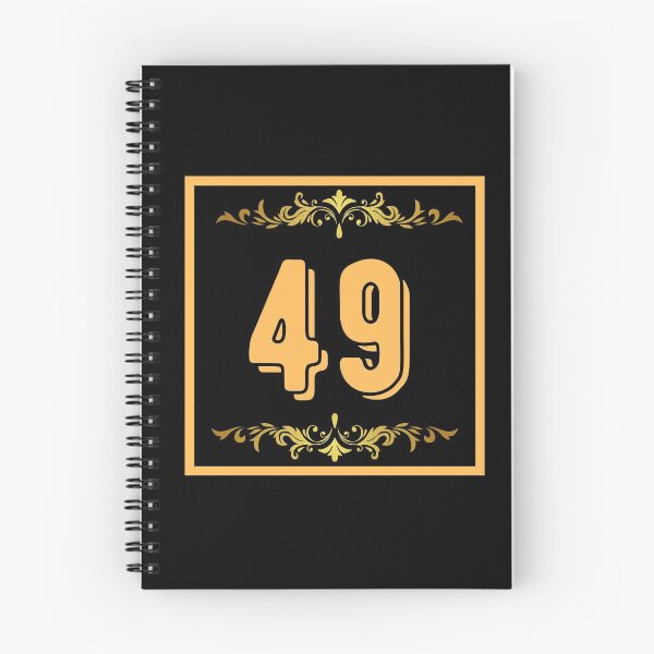 Item preview, Number 49 designed and sold by HappinessWorld.