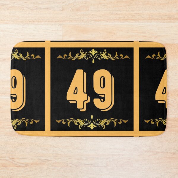 Item preview, Number 49 designed and sold by HappinessWorld.