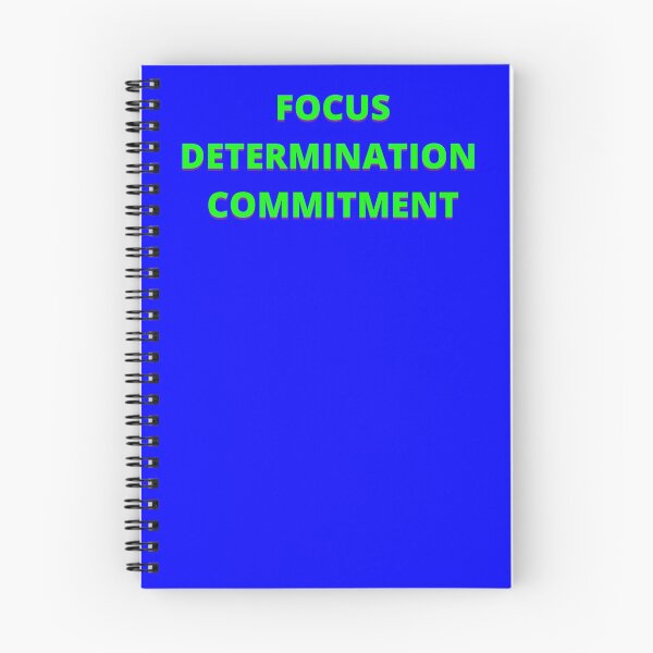 Item preview, FOCUS DETERMINATION COMMITMENT designed and sold by Wise-Words-4U.