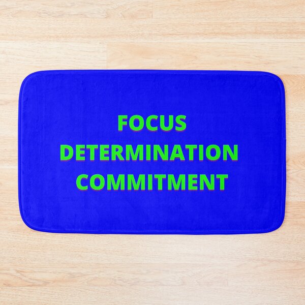 Item preview, FOCUS DETERMINATION COMMITMENT designed and sold by Wise-Words-4U.