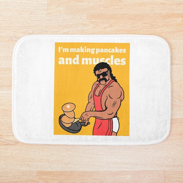 Aperçu de l'œuvre Je fais des crêpes et des muscles créée et vendue par GoldmindSet1.