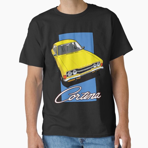 T-shirt Personalizzata Ford Cortina MK1 – Maglia Auto Classiche Con Stampa A Scelta (Taglie Miste)