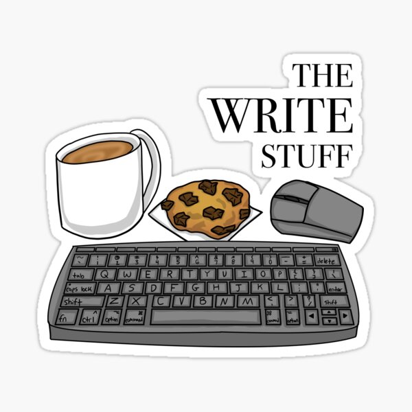 The WRITE Stuff for a Digital Writer Sticker
