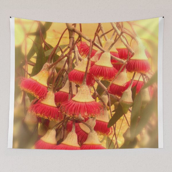 Item preview, Beautiful rose pink gum blossoms designed and sold by stevepaint.