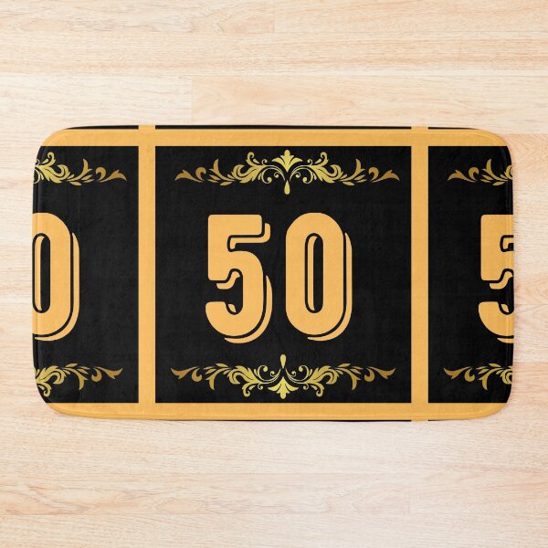 Item preview, Number 50 designed and sold by HappinessWorld.