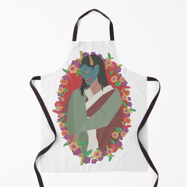 Item preview, Hannya Lady with Flower Garland designed and sold by MythoCulture.