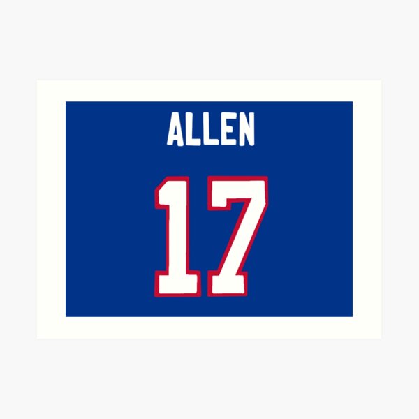 Josh Allen Art Board Print for Sale by condog313