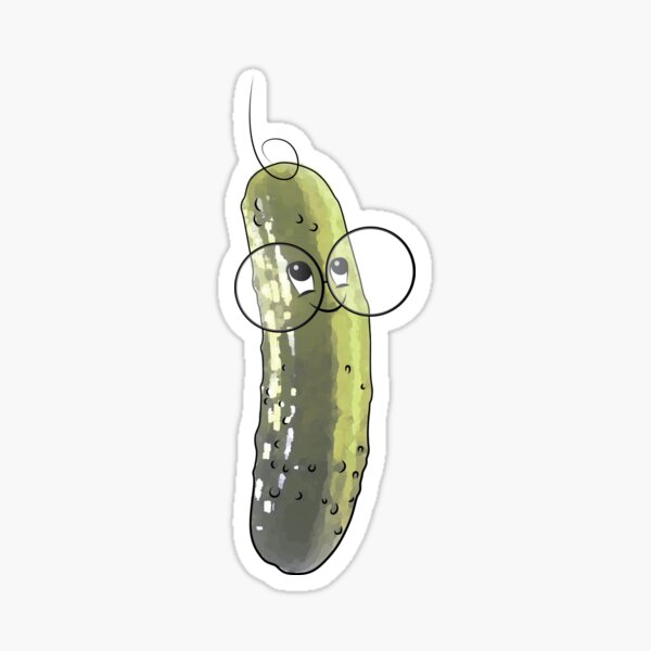 Pickle dulce Pegatina