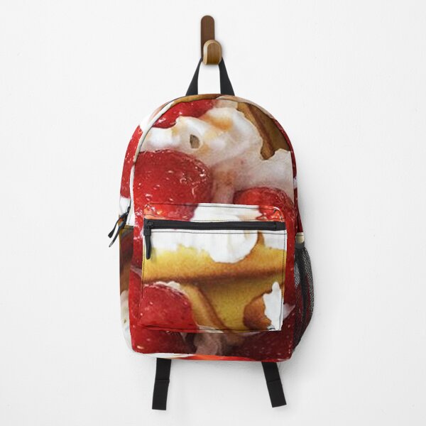 Item preview, Strawberry and cream waffles designed and sold by Sonia Osiecka Ramsurn.