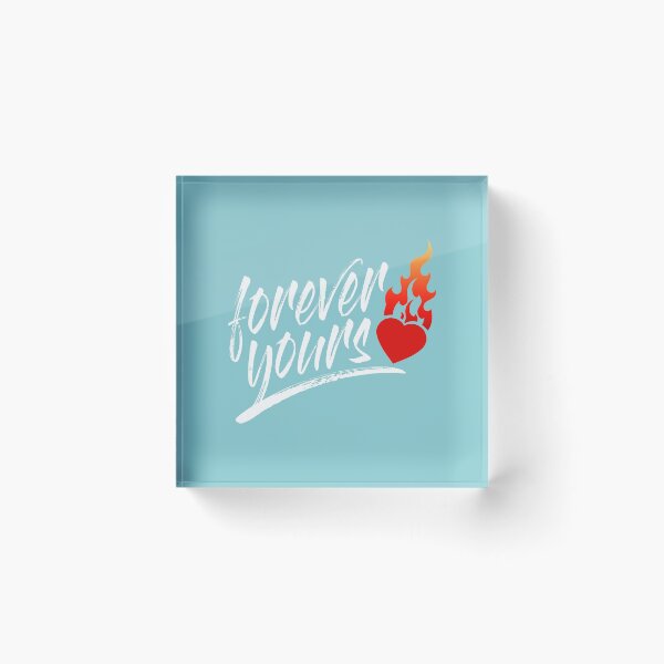 Item preview, Simple and Romantic Forever Yours Valentine Quote designed and sold by Hommie9977.