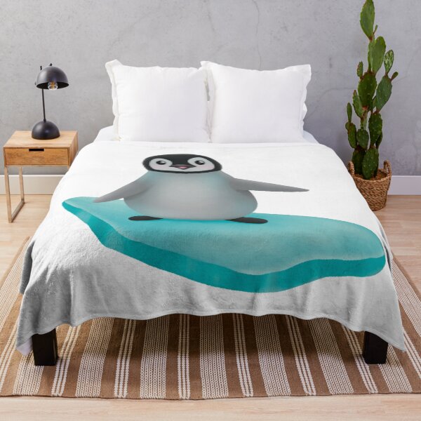Item preview, Ice penguin surfer designed and sold by Nadalo.