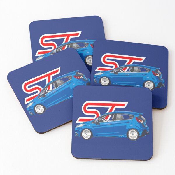 Item preview, Ford Fiesta St Ford Fiesta ST Custom Grabber Blue designed and sold by DrivenBrand.