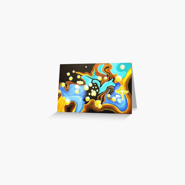 Big bang Greeting Card