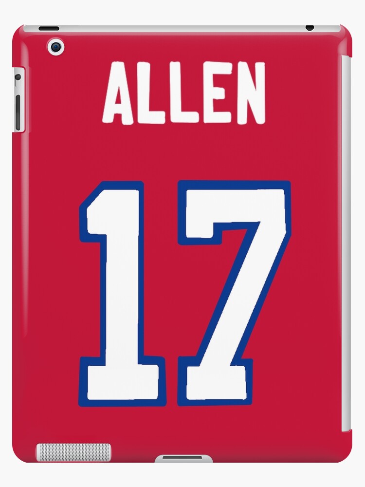 Josh Allen, Buffalo Bills, Duff's Chicken Wings Sticker | iPad Case & Skin