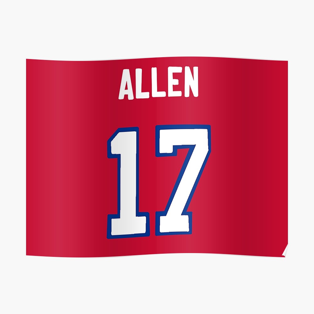 Josh Allen Sticker – 12″ Tall