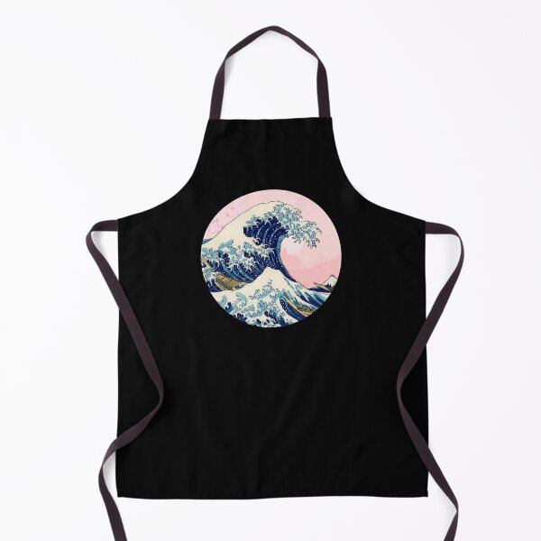 Item preview, The Great Wave off Kanagawa pink sunset designed and sold by Snowinsummerr.