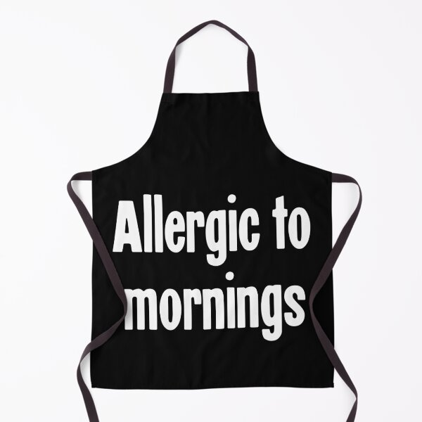 Item preview, Allergic To Mornings designed and sold by Good-Looking Corpse.