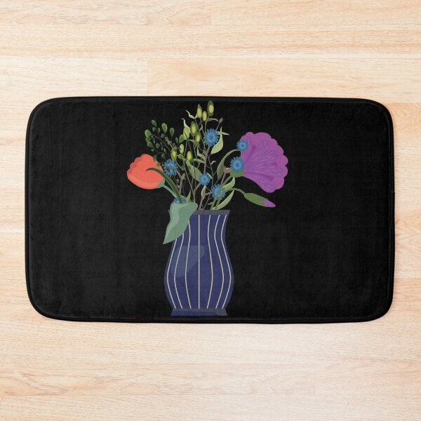 Item preview, Vase with flowers and leaves (2) designed and sold by Doucheka.