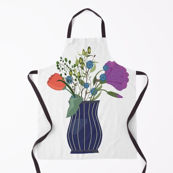 Item preview, Vase with flowers and leaves (2) designed and sold by Doucheka.
