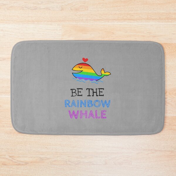 Item preview, Be The Rainbow Whale designed and sold by SportyDogShop.