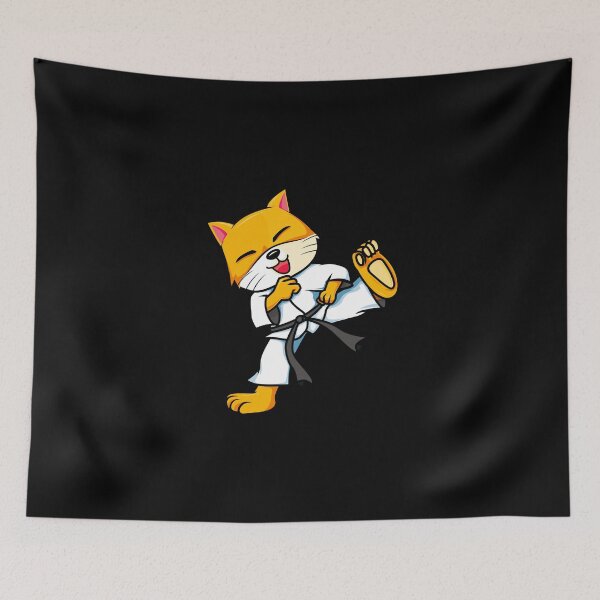 Item preview, SUPPORT YOUR LOCAL STREET CAT! COOL KARATE CAT STYLE designed and sold by Ali-shopy.