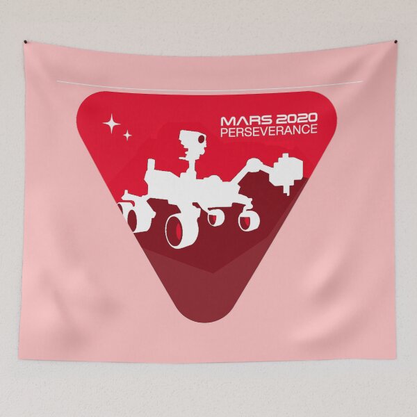 Item preview, Official Mars 2020 Perseverance Rover Badge designed and sold by Isdinval.