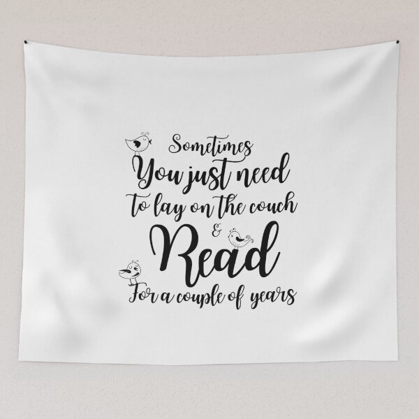 Item preview, Booklover Funny gift, Sometimes you just need to lay on the couch and read for a couple of years designed and sold by AmazingEcraft.
