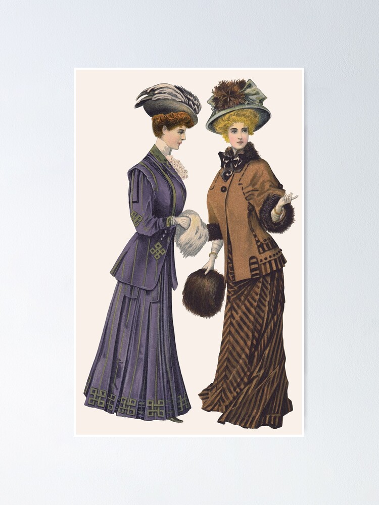 Edwardian Fashion For sale as Framed Prints, Photos, Wall Art and
