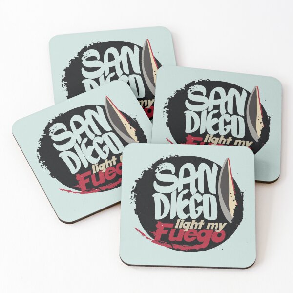 Item preview, San Diego light my fuego- California (black) designed and sold by Arteria Mix.