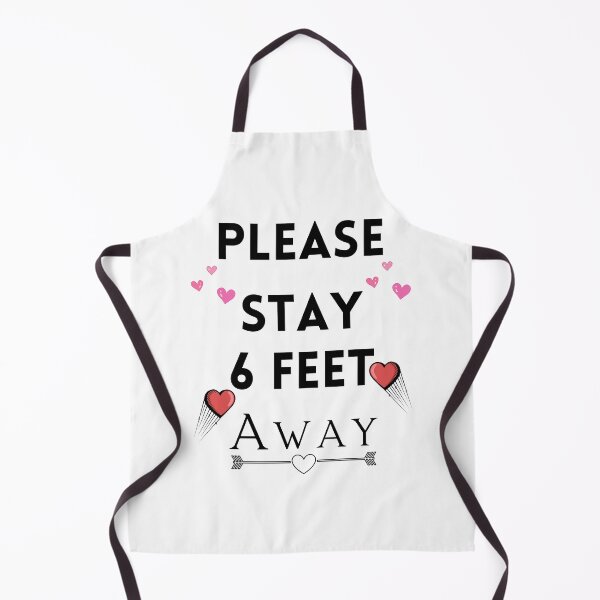 Item preview, Valentine's Day 2021 Please Stay 6 Feet Away Funny Gifts Humor Grems designed and sold by piskwi.