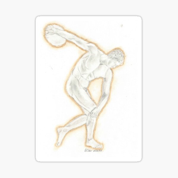 Aperçu de l'œuvre Dessin de statue grecque / romaine créée et vendue par Deelectableart.
