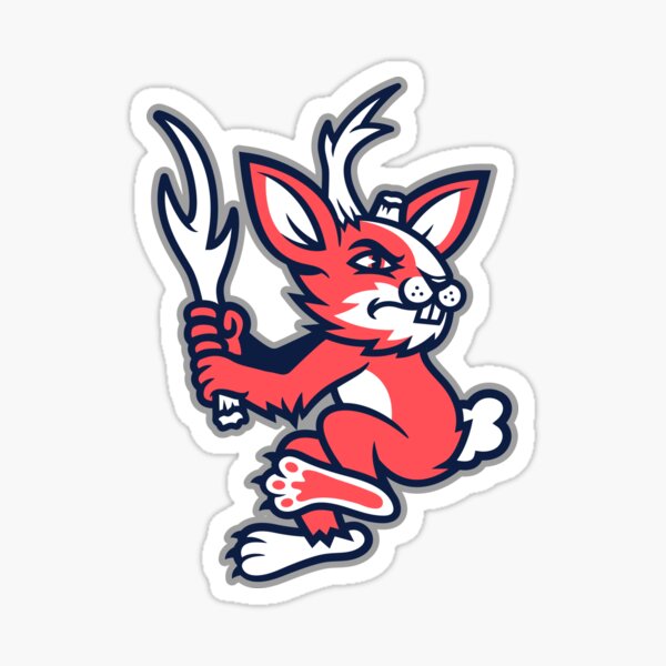 Yeti Sports Mascot Logo Illustration Sticker for Sale by EastThirdStudio
