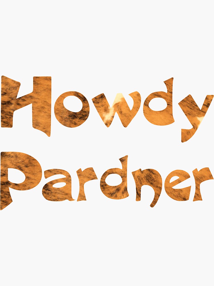 "Burnt Orange Texas Longhorn Cowhide Animal Print Pattern" Sticker for