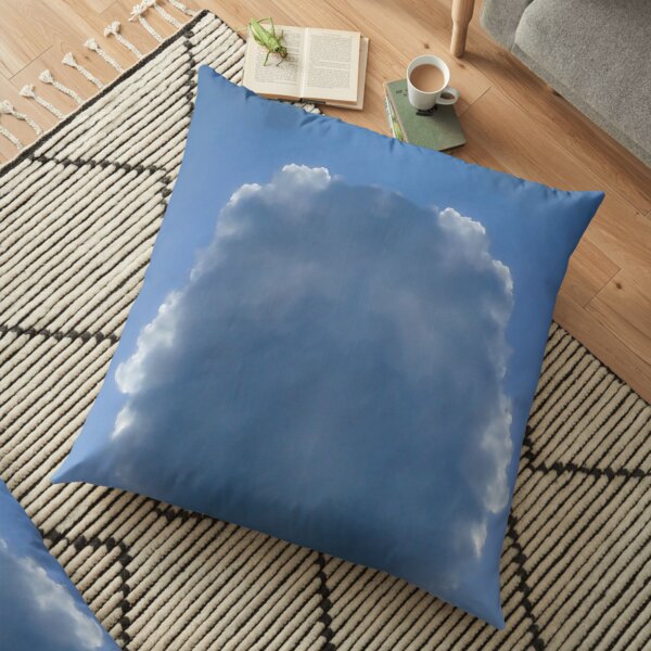 Through the clouds Floor Pillow
