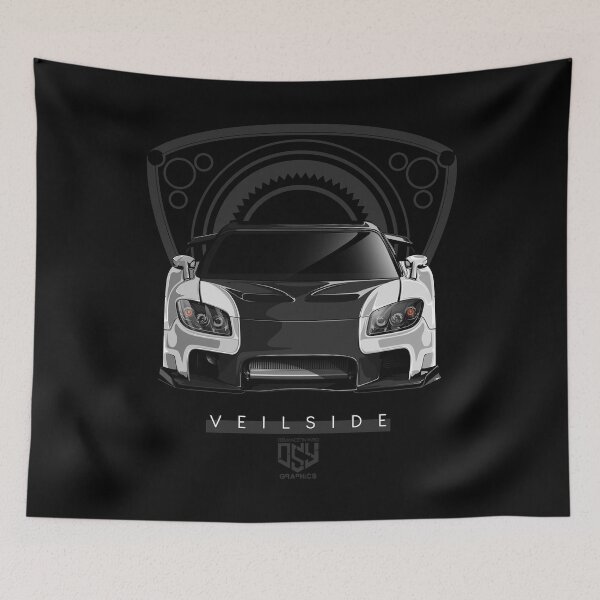 Item preview, RX7 Veilside Rotary (White) designed and sold by Osman Çetin Yapıcı.