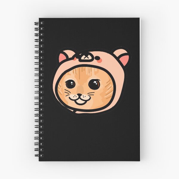 Item preview, Kawaii baby cat - with a bear hat designed and sold by GLwithUs.