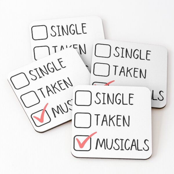 Item preview, Single Taken Musicals designed and sold by m95sim.