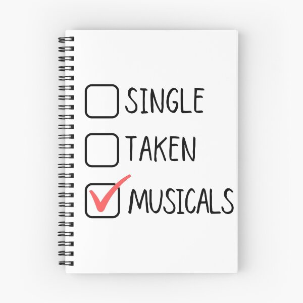 Item preview, Single Taken Musicals designed and sold by m95sim.