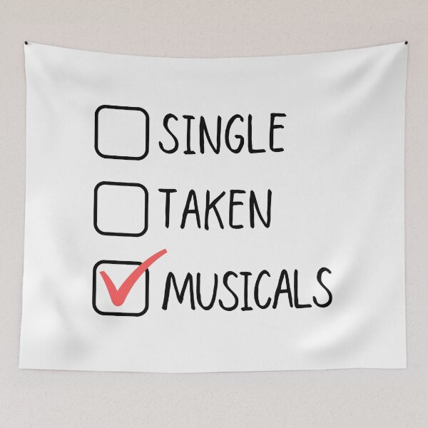 Item preview, Single Taken Musicals designed and sold by m95sim.
