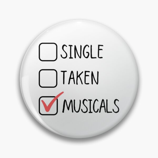 Item preview, Single Taken Musicals designed and sold by m95sim.