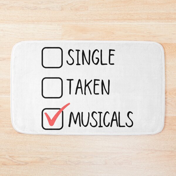 Item preview, Single Taken Musicals designed and sold by m95sim.
