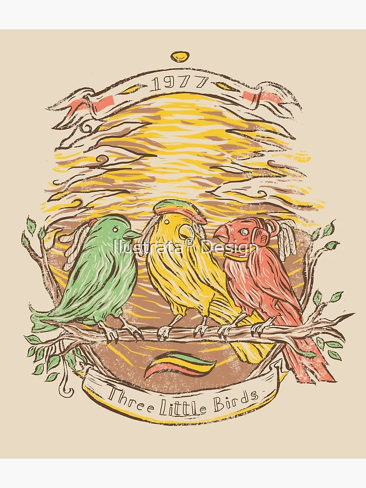 3 little Birds - on sale Original Art work