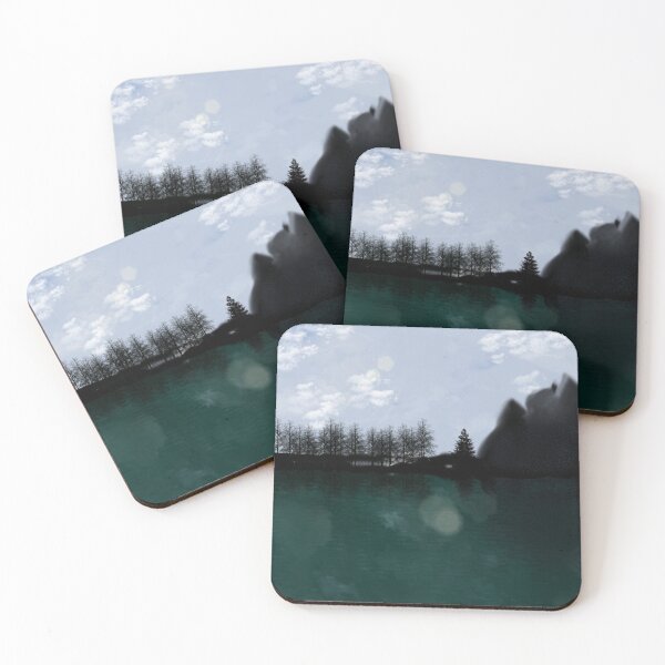 Item preview, Lake reflections designed and sold by MoonlitMadnessDesigns.