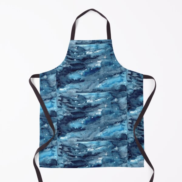 Item preview, Galaxy starry sky blue designed and sold by Sandra Steinke.