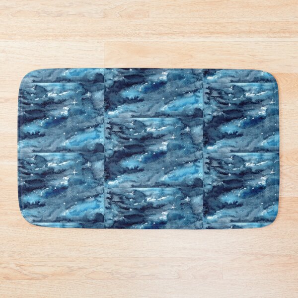 Item preview, Galaxy starry sky blue designed and sold by Sandra  Steinke.