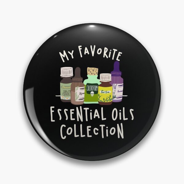 Item preview, My Favorite Essential Oils Collection Includes Chloroform designed and sold by Happy Puppy Print On Demand.