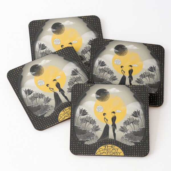 Item preview, The Great Gatsby Literary Art designed and sold by litrafabris.