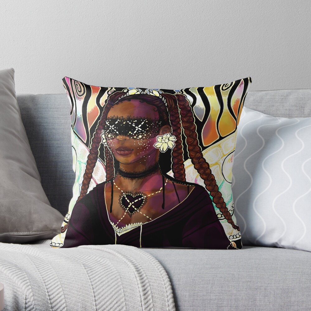 Item preview, Throw Pillow designed and sold by werewolfmack.