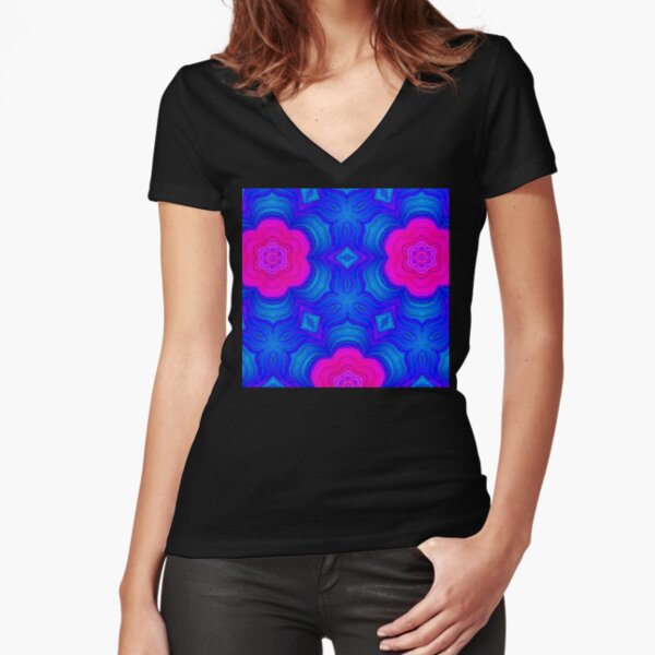 Fitted V-Neck T-Shirt