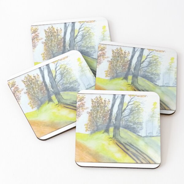 Item preview, Mountain Slope Trees designed and sold by Nature  Nblossom.
